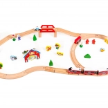 Elemes Fa Vasút - Farma Ecotoys