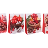 Karácsonyi ajándéktasak M 26 × 32 × 10 cm