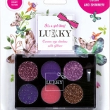 Krémszemhéjfestékek csillámokkal Lukky