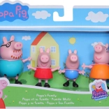 Peppa malac figurák – családi készlet 4 db
