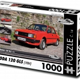 Puzzle RETRO-AUTÓ Škoda 120 GLS 1000 darab