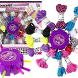 Kreatív ékszerkészítő készlet – színes zsinórok és DIY karkötők