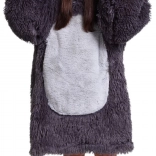 COZY NOXXIEZ meleg kapucnis pulóver-takaró gyerekeknek (7–12 év) – lajhár