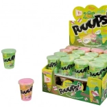 Trutyisztató pukizó nyálka pohárban, 3 féle, display 32 db