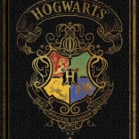 A5 Blokk Harry Potter színes fekete