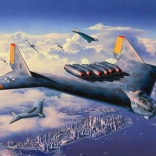 Arado AR E.555 repülő modell 1/72 méretarányban