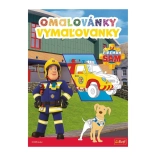 Színezőfüzet Tűzoltó Sam 20 × 27,3 cm, 24 oldal