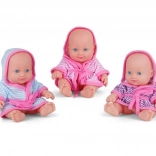 Aranyos baba színes köpenyben