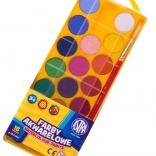 Akvarell festékek ASTRA 18db