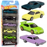 Hot Wheels Halálos iramban – 5 darabos fém kisautó készlet