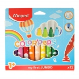 MAPED Color’Peps Early Age filctollak 1+ éves gyerekeknek, 12 szín