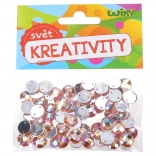 Felvarrható díszgyöngyök 10 mm – 80 db