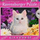 Ravensburger csillogó puzzle Macska XXL 100 darab