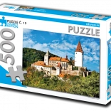 Křivoklát puzzle, turisztikai kiadás, 500 darab