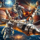 Puzzle Galaktikus mágia: Súlytalanság állapota 1000 darab