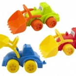 Műanyag építkezési kotrógép/rakodógép gyerekeknek