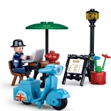 Sluban Town robogós motoros – építőkészlet