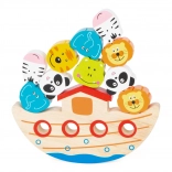 Fa egyensúlyozó játék bárka – Small foot