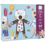 Djeco Első Kollázs Cicával és Mackóval