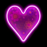 LED neon szív alakú fény 2Kids Toys