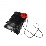 Válltáska rózsával