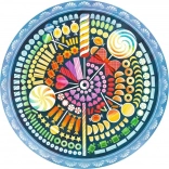 Puzzle Ravensburger Színek köre Édességek 500 db