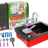 Gyermek Konyha Mosogatóval És Kiegészítőkkel