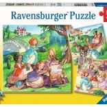 Puzzle Kis hercegnők 3×49 darab RAVENSBURGER