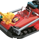 Qman tűzoltóautó vízágyúval 1805-4 mentőcsónak