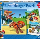 Ravensburger puzzle Mancs őrjárat 3×49 darab