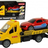 Autómentő rámpával és sportautóval, fény- és hangeffektekkel