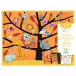 Djeco kreatív készlet Állatkák fogócskázása