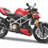 Ducati Streetfighter S motorkerékpár modell 1:12