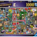 Ravensburger puzzle Csodálatos ábécé E & F 1000 darab