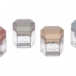 Kétlyukú hegyező tartállyal