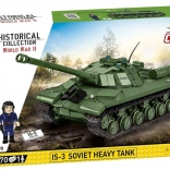 IS-3 harckocsi építőkészlet – szovjet nehézharckocsi 1:28
