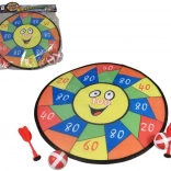 Céltábla nyilakkal és labdákkal - 36 cm