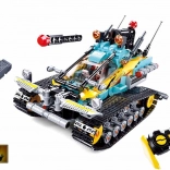 SLUBAN Power Bricks lánctalpas Skorpió jármű R/C távirányítással