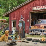 Puzzle COBBLE HILL Autószerviz 500 darab