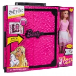 Mega ruhatárkészlet babával