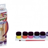 Akril festékek kerámiára, üvegre és kövekre - készlet 6 darab