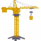 Öko építődaru és járművek