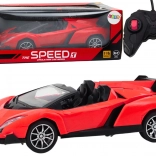 Sportos szórakozás RC autóval 1:16, piros