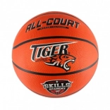 Előre felfújt kosárlabda 31 cm hálóban