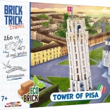 BRICK TRICK Travel – Pisai ferde torony (260 darabos) téglás építőkészlet