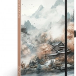 Vonalas jegyzetfüzet Notique Japán 13 × 21 cm