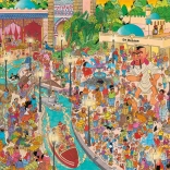 JUMBO Puzzle Jan van Haasteren Efteling Fata Morgana 1000 darab