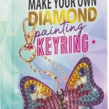 Grafix gyémántfestés – pillangó medál