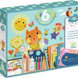 Kreatív készlet: cica és barátai DJECO