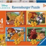 Ravensburger kirakó Oroszlánkirály 4 az 1-ben